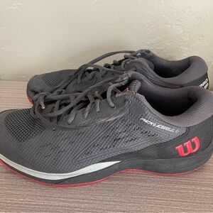 Wilson Rush Pro Ace Pickler Men's Shoe Pickleball 9 Gray Athletic Sneakers